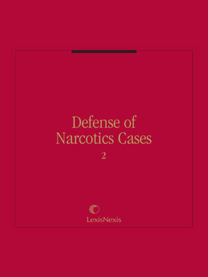cover image of Defense of Narcotics Cases
